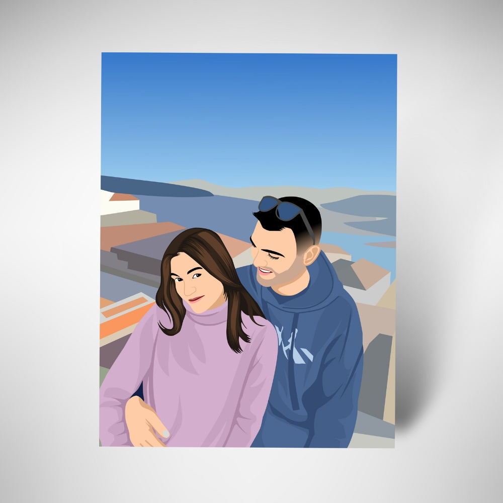 Lámina Personalizada Estilo Cartoon