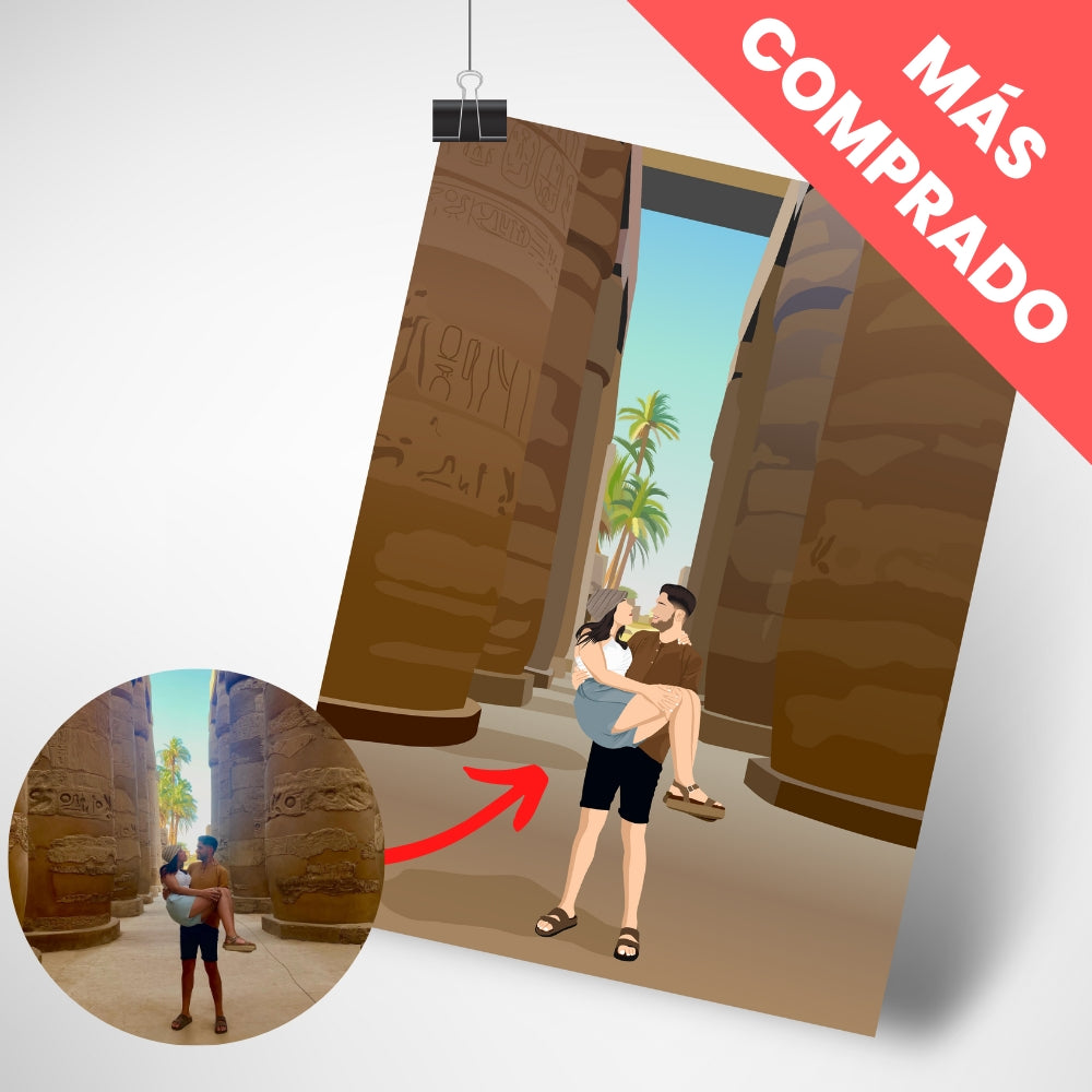 Lámina Personalizada Estilo Cartoon