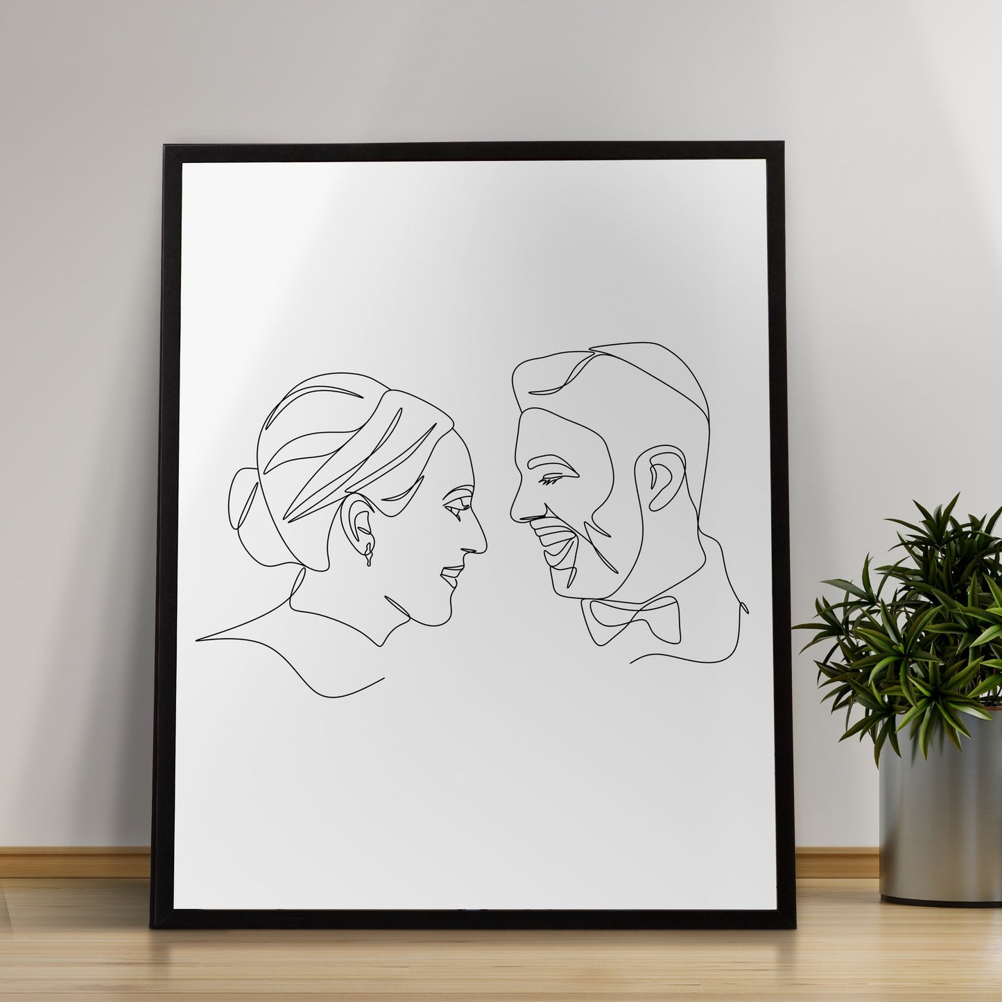 Minimalistische tekening