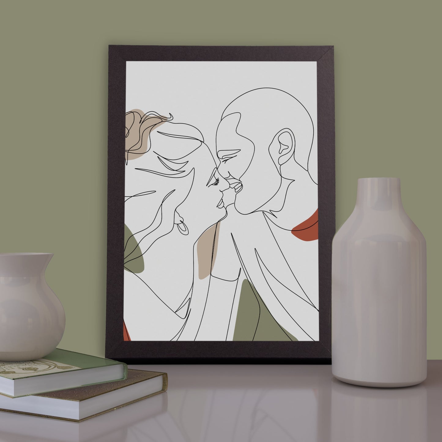 Minimalistische tekening