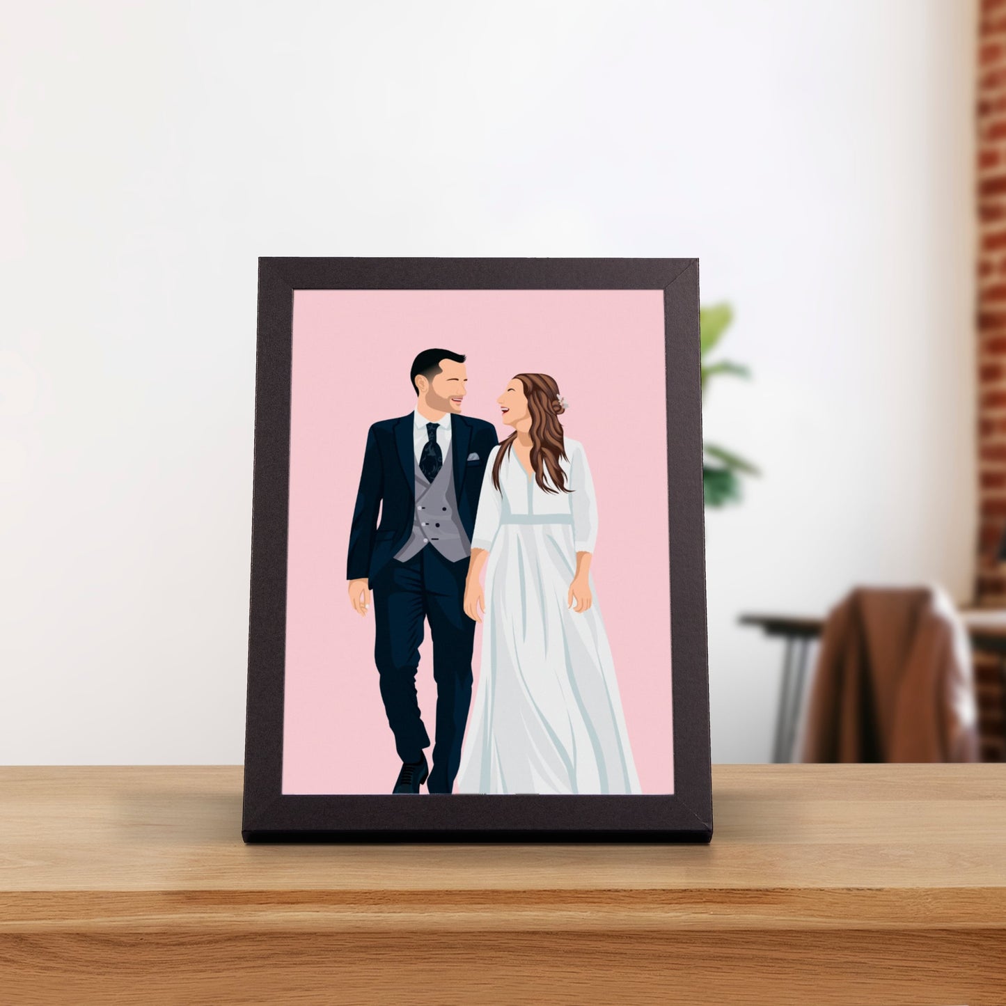 Geschenken voor bruiloften - Gepersonaliseerde tekeningen