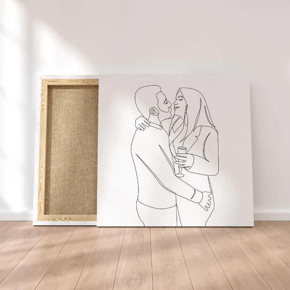Minimalistische tekening