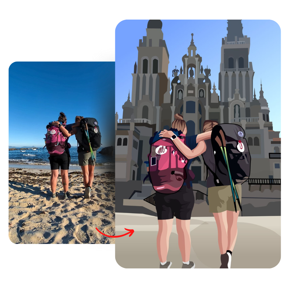 Lienzo con Foto Personalizada Estilo Realista